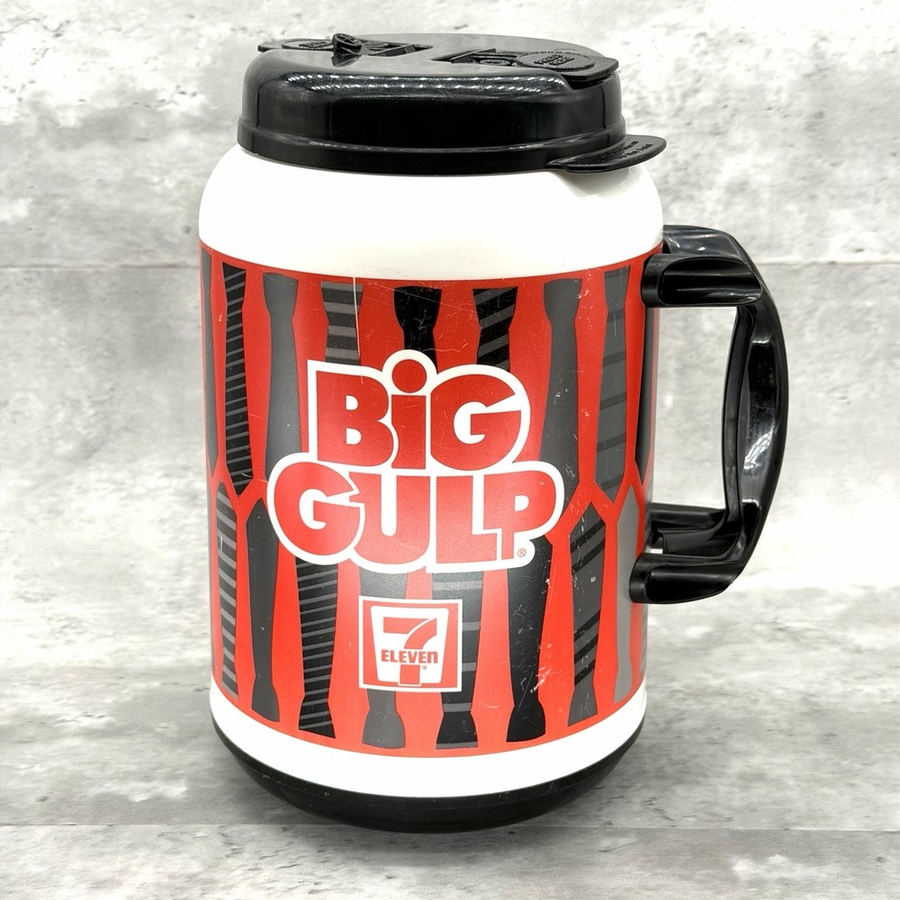 7 Eleven Whirley Huge 100oz Big Gulp Jug Cup 2015 Father's Day Ties